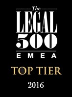 AJA ranked as a Tier 1 Firm by The Legal 500